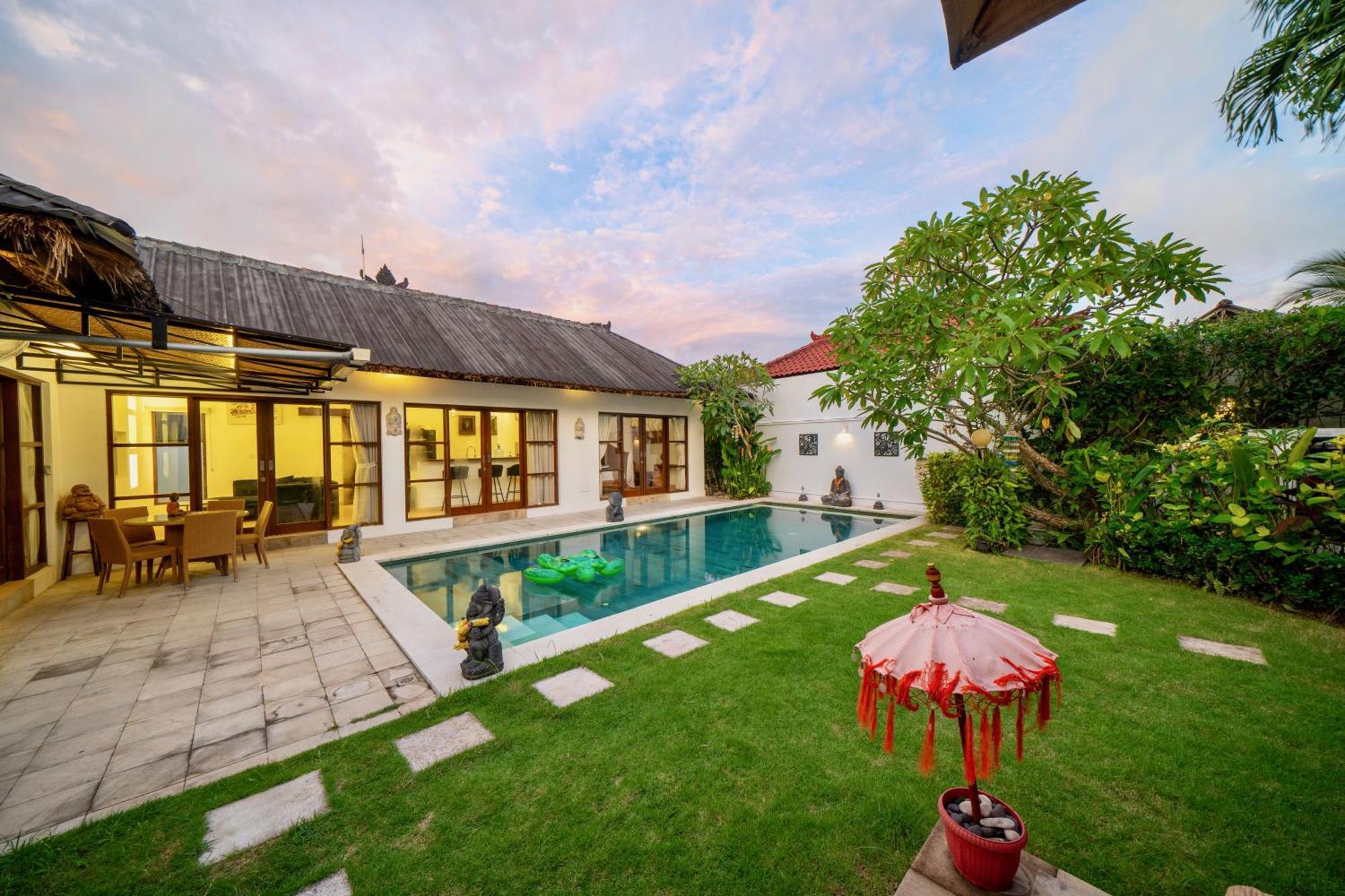 Bali Sunyi Villas Jimbaran Exterior foto